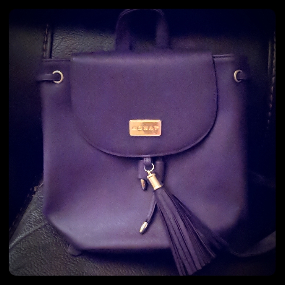 New Monat Small Backpack Bag Purple